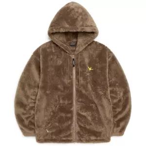 마크곤잘레스 Z264UJP210080 스너글 플리스 후드 집업 - BROWN
