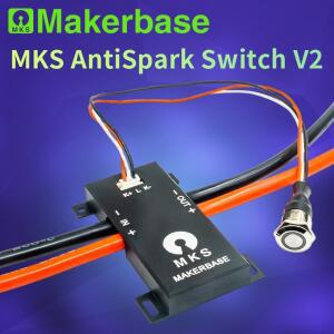 Makerbase AntiSpark 스위치 V2 전기 스케이트보드/Ebike/스쿠터/로봇용 알루미늄 PCB 보드 300A