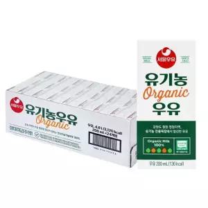 서울우유 유기농우유 200mlx24개