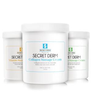 시크릿덤 피부관리 얼굴 바디 마사지크림 대용량 각질케어 COLLAGEN VITA HYHAL