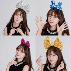 왕리본 머리띠 모음 파티 머리띠 이벤트 생일 운동회