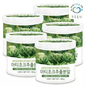 [푸른들판]스페인산 아티초크 추출 분말 가루 180gx5통