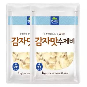 면사랑 감자맛수제비 1kg 2개