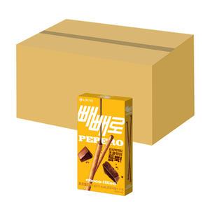 롯데 누드 초코빼빼로 50g x 40개 (1박스) / 비스킷 과자 간식 스낵