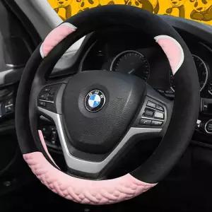 여성 겨울용 핸들커버 캐릭터 귀여운 BMW 레이 K5 스파크 모닝 벤츠 K7 아반떼