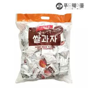 크리스피 허니눈꽃 쌀과자 850g 개별포장 대용량