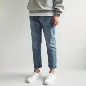 남자 9부 10부 시크릿 밴딩 스판 데일리 청바지 연청 중청 진청 블랙 데님 기모 버전 추가