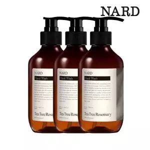 히말라야 허브나드 티트리로즈마리향 핸드워시 280ml x3개