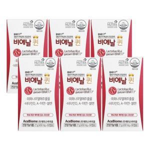 비에날 퀸 BNR17 갱년기유산균 450mg 60캡슐_6개 SDL