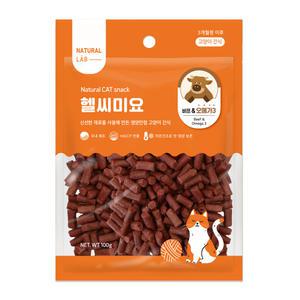 헬씨미요 비프&오메가3 100g 국내산 고양이 져키 간식