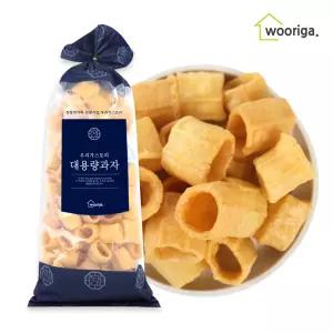 대롱링구 마카로니 200g / 뻥튀기 강냉이 대용량과자 옛날과자