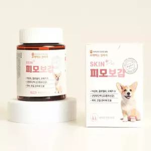 보약먹는 강아지 피모보감 아토피 습진 털빠짐 피부 모질 영양