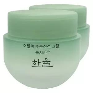 한율 어린쑥 수분진정 크림 55ml 2개