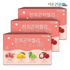 더존건강 한끼 곤약젤리 후르츠패키지 150g 28팩 3박스