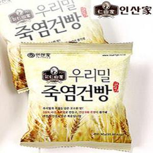 죽염 건빵 우리밀 과자 50개 1박스
