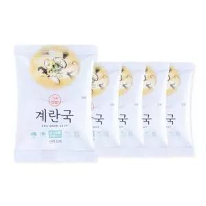 [이지밥]간편 블럭국 즉석국 계란국10g x 5개입 동결건조 간편식