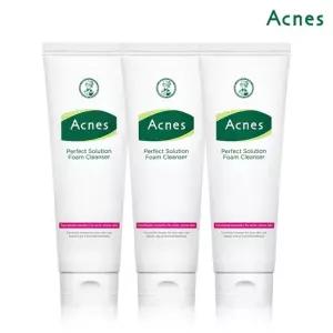 아크네스 퍼펙트 솔루션 폼클렌저 125ml x3개