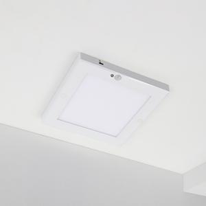 에코 6인치 슬림엣지 사각 직부 LED12w 화이트 플리커프리