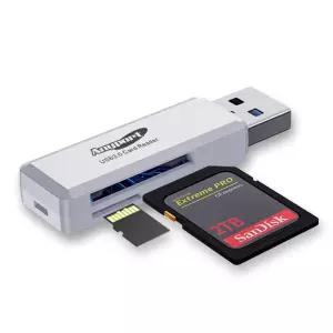애니포트 AP-U30W USB3.0 SD TF 카드리더기