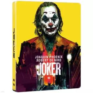 [Blu-ray] 조커 (2Disc, 4K UHD+BD 스틸북 한정수량) : 블루레이 (스틸북 블루레이 알림신청 )