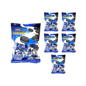 미니크림 샌드위치 쿠키 과자 바닐라맛 100g x 6봉 묶음 오레오 개별포장