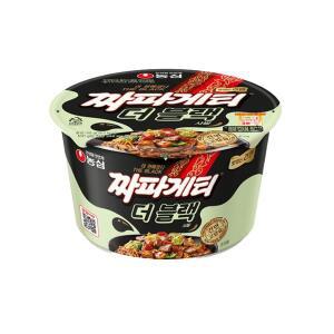 농심 짜파게티 더블랙 큰컵사발면 90g x 10개