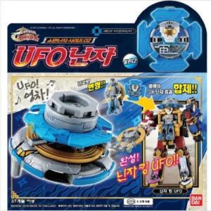 반다이 파워레인저 닌자포스 UFO 닌자