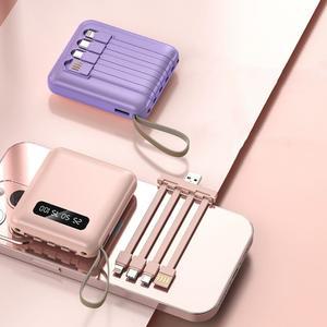 FOOI 파스텔 20000mAh 초고속충전 대용량 미니 보조배터리 랜턴기능