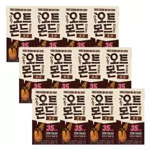 롯데칠성 오트몬드 저당 초코 190ml 12개 신제품 식사대용 칼로리