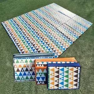 옳은유통 인디언 캠핑매트 돗자리 210x270cm/ 야외 피크닉 한강 캠핑 매트 돗자리