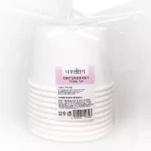 국산 일회용용기 테이크아웃용기 종이 그릇 750ml 10p/포장/전자렌지/배달/주방용/일회용탕/종이밥/용품