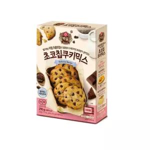 수제 쿠키 초코칩 쿠키 믹스 290g/만들기/가루/빵가루/아이들/간식/베이킹/재료/빵만들기/제빵/파우다/제과
