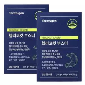 테라퓨젠 헬리코컷 부스터 3g 30포 x 2박스 위건강 스페인 감초추출물