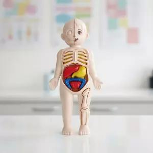 인체 내부모형 만들기 입체 장기 뼈 모형 조립 퍼즐 신체 내부구조 골격 학습 과학교구