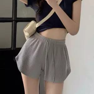 여성 여름 밴딩 숏팬츠 A라인 쇼츠 미니 반바지 아이스 팬츠