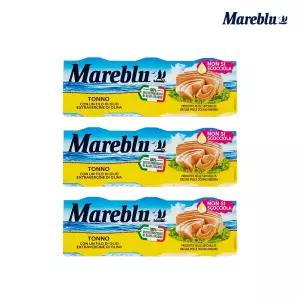 [소비기한임박특가] Mareblu 엑스트라버진 올리브오일 참치캔 60g, 총 9캔