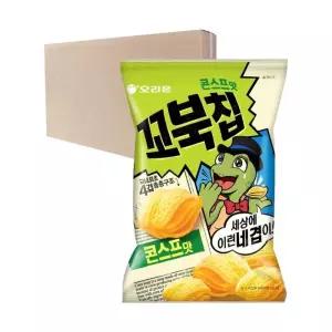 [가공식품]오리온 미니스낵 꼬북칩 콘스프맛 30g 30입
