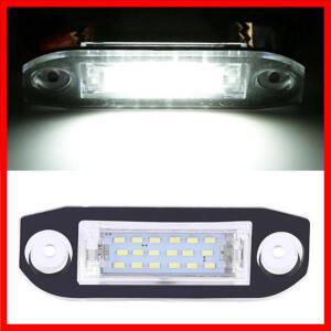 볼보 S40 XC60 V50 용 자동차 LED 번호판등 1/2개 교체