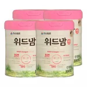 파스퇴르 위드맘 제왕 100일 750g, 4개