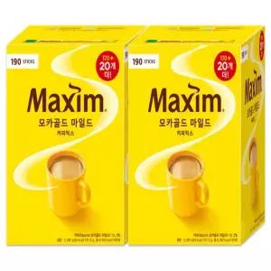 맥심 모카골드 커피믹스 190TX2개