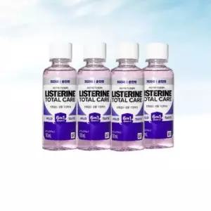 리스테린 토탈케어 마일드 100ML 4개 휴대용 여행용 구강청결제