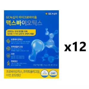 GC녹십자 마이크로바이옴 맥스바이오틱스 30포 12박스 본사정품