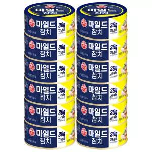 오뚜기 마일드 참치 200g x 12개 / 참치캔 통조림