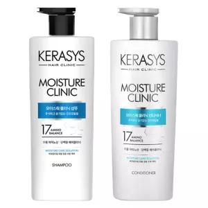 케라시스 모이스춰 클리닉 단백질 600ml X 2개(샴푸+컨디셔너)