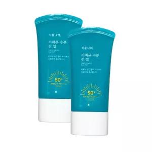 식물나라 가벼운 수분 선 젤크림 SPF50+/PA++++ 60ml x2개