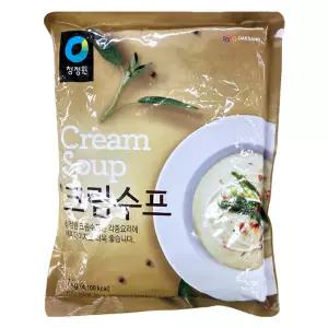청정원 크림스프 1kg 스프 분말 가루 식자재 트레이더스 빠르미쇼핑
