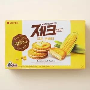 롯데웰푸드 제크샌드 골든 콘버터 초당옥수수맛 223g