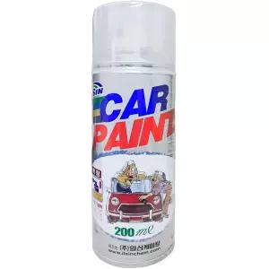 일신 카페인트 200ml 스노우화이트펄 SWP 1차 2차 자동차 셀프 도색 스프레이