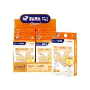대일밴드 뉴 오리지널 상처밴드 혼합형 21매x10세트 (총210매)