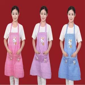 토끼 패션앞치마(HM0084)주머니앞치마 요리앞치마 어린이집앞치마 선생님앞